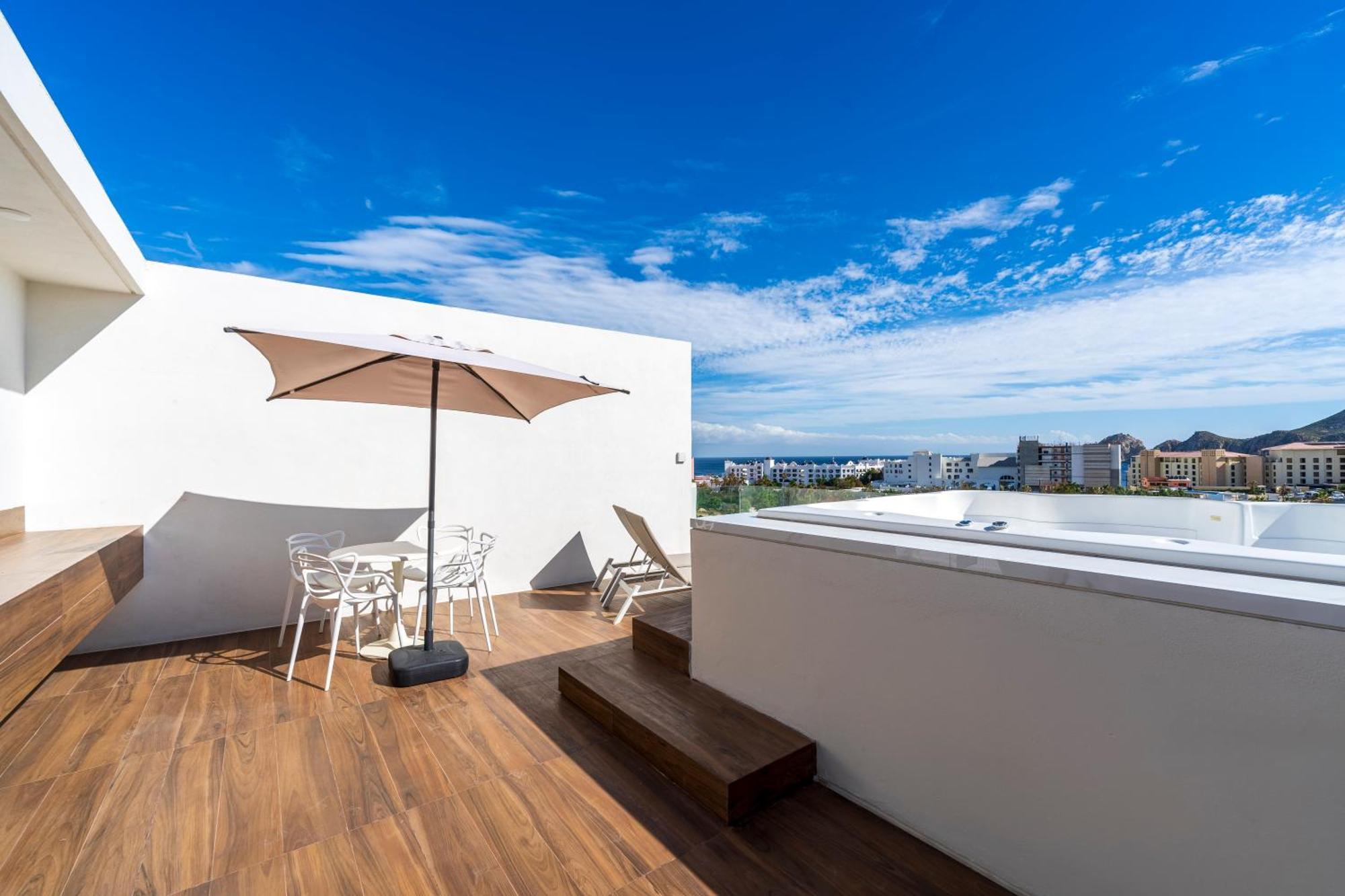 Luxury Apartment With Pool And Jacuzzi On Terrace In Medano Cabo San Lucas Kültér fotó