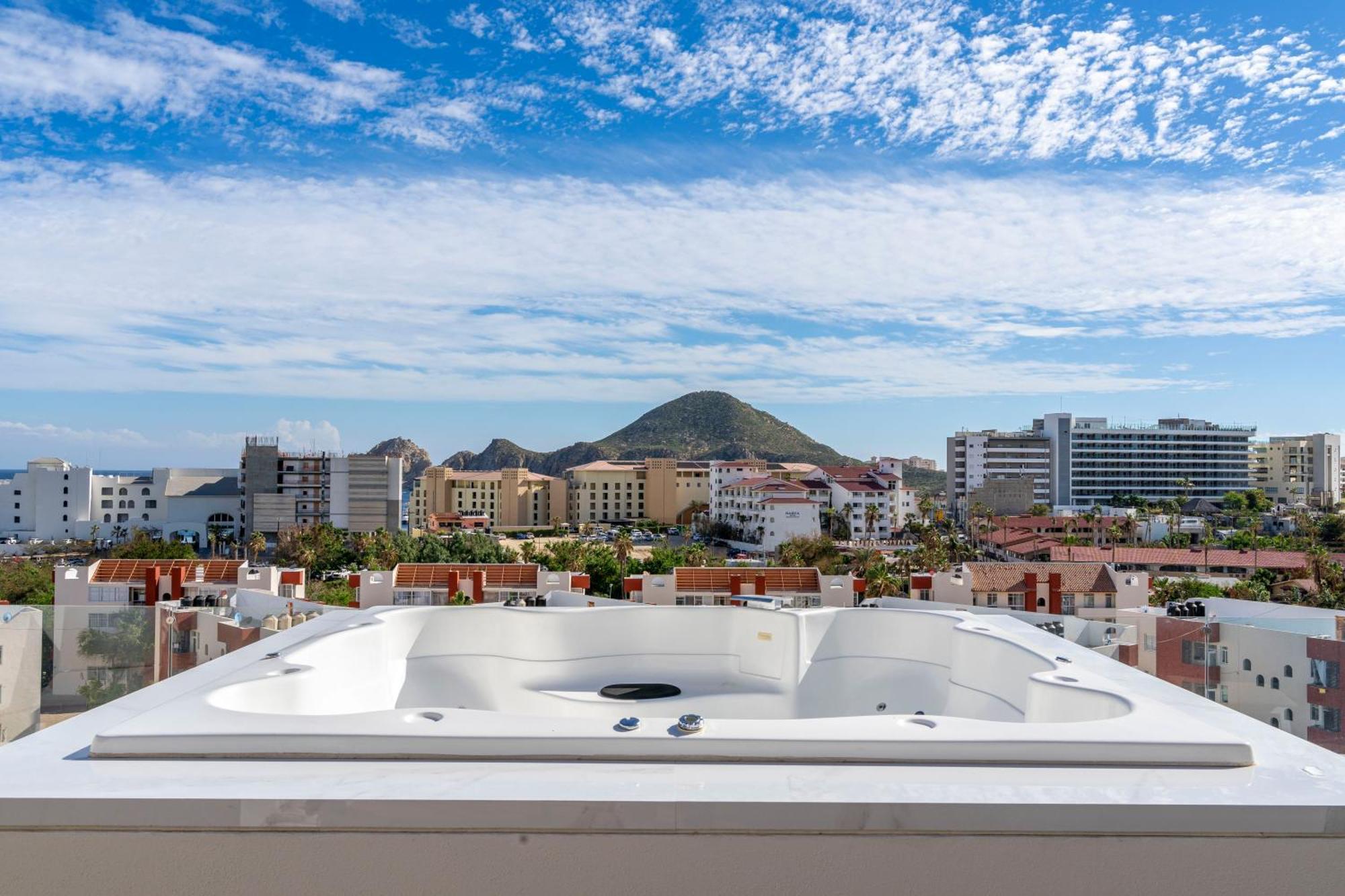 Luxury Apartment With Pool And Jacuzzi On Terrace In Medano Cabo San Lucas Kültér fotó